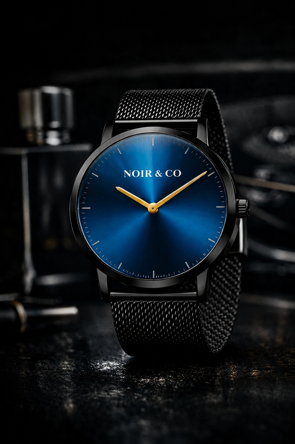 NOIR & CO. AURELIUS BLUE — Quiet luxury. Powerful presence.