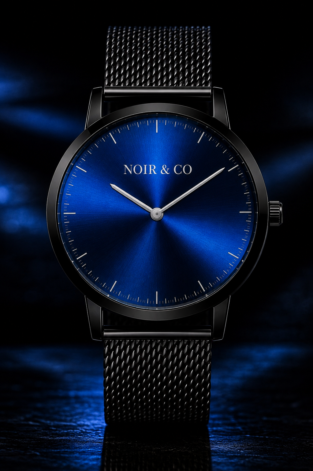 NOIR & CO. AURELIUS BLUE — Quiet luxury. Powerful presence.