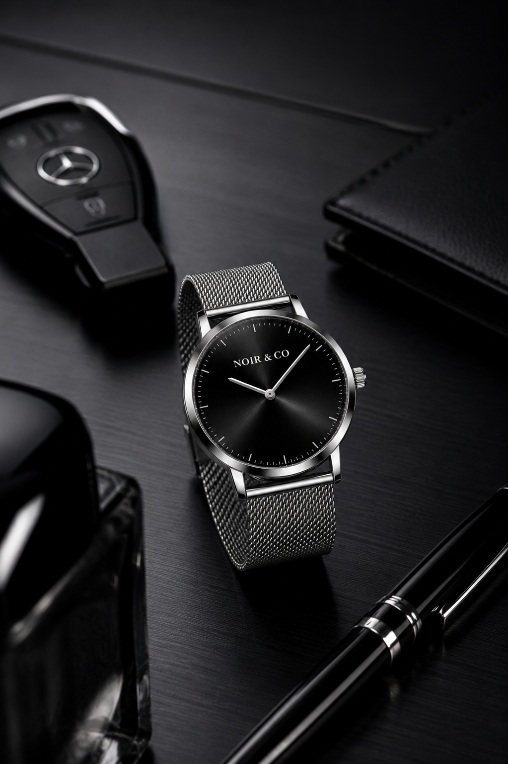 NOIR & CO. AURELIUS BLUE — Quiet luxury. Powerful presence.