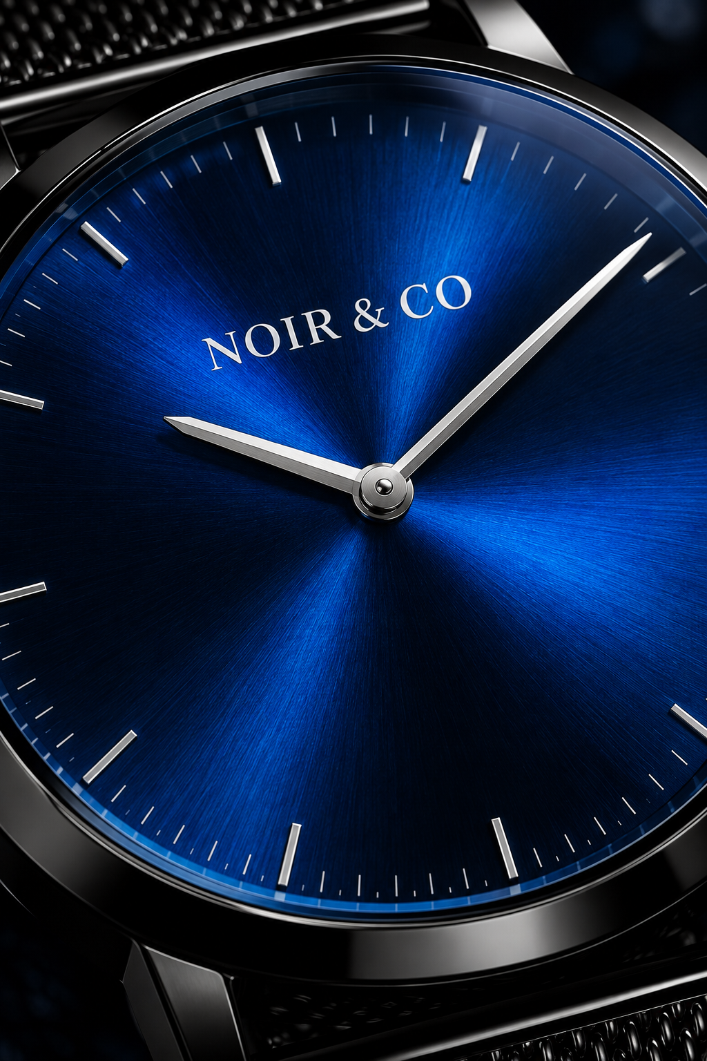 NOIR & CO. AURELIUS BLUE — Quiet luxury. Powerful presence.