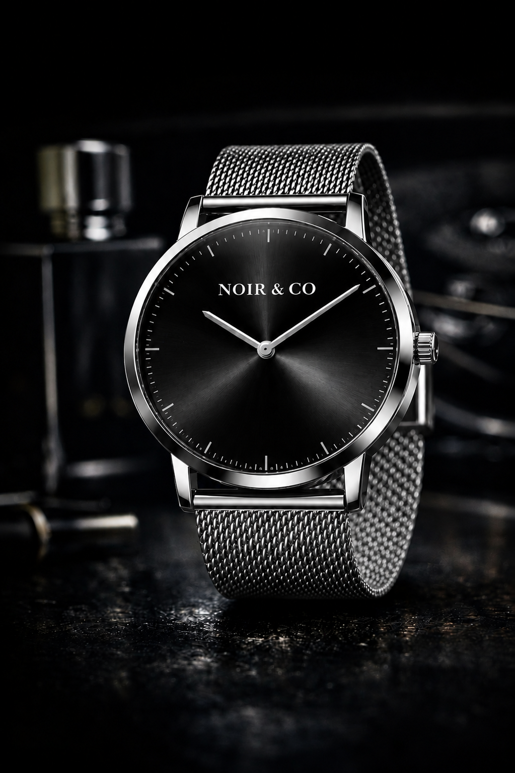 NOIR & CO. AURELIUS BLUE — Quiet luxury. Powerful presence.