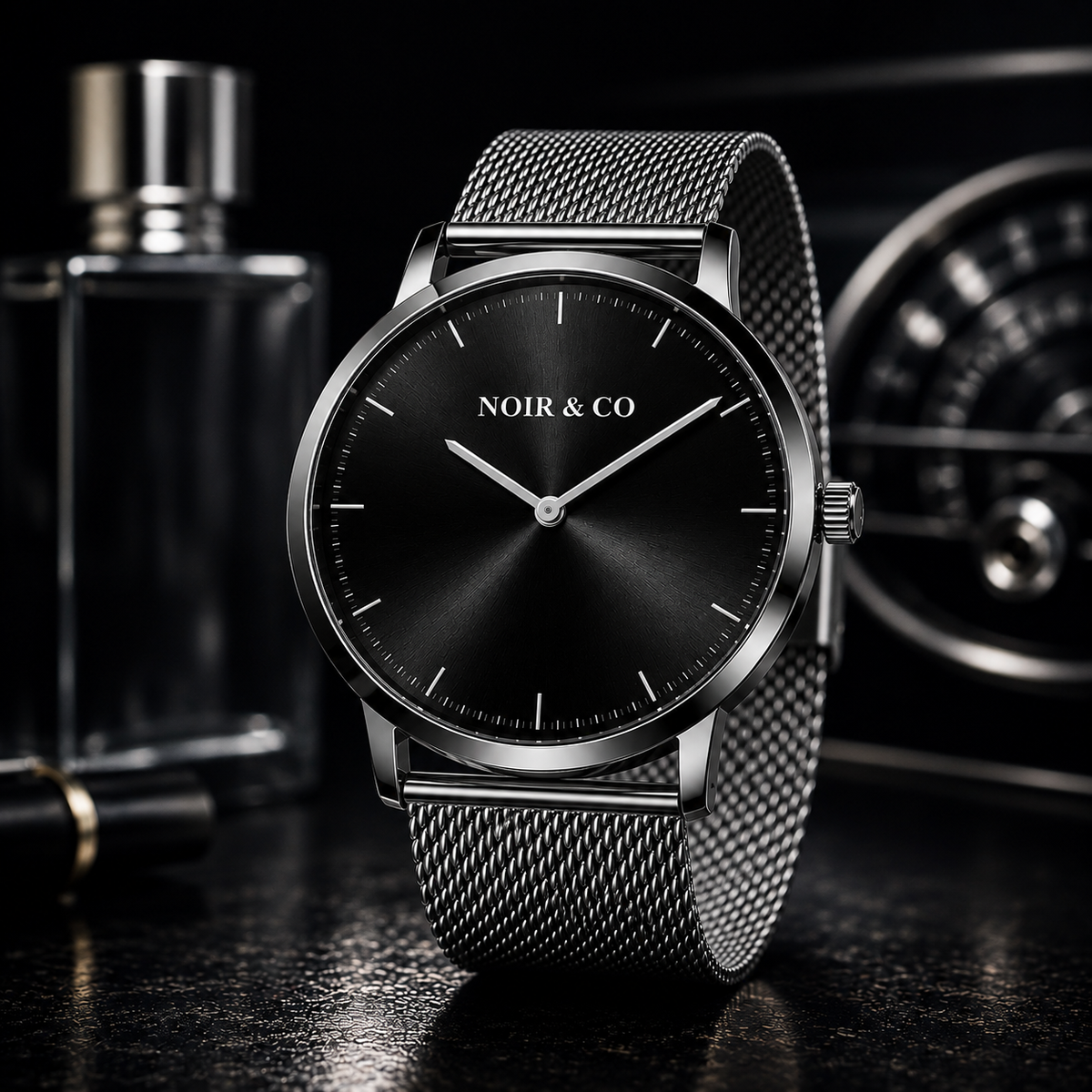 NOIR & CO. AURELIUS BLUE — Quiet luxury. Powerful presence.