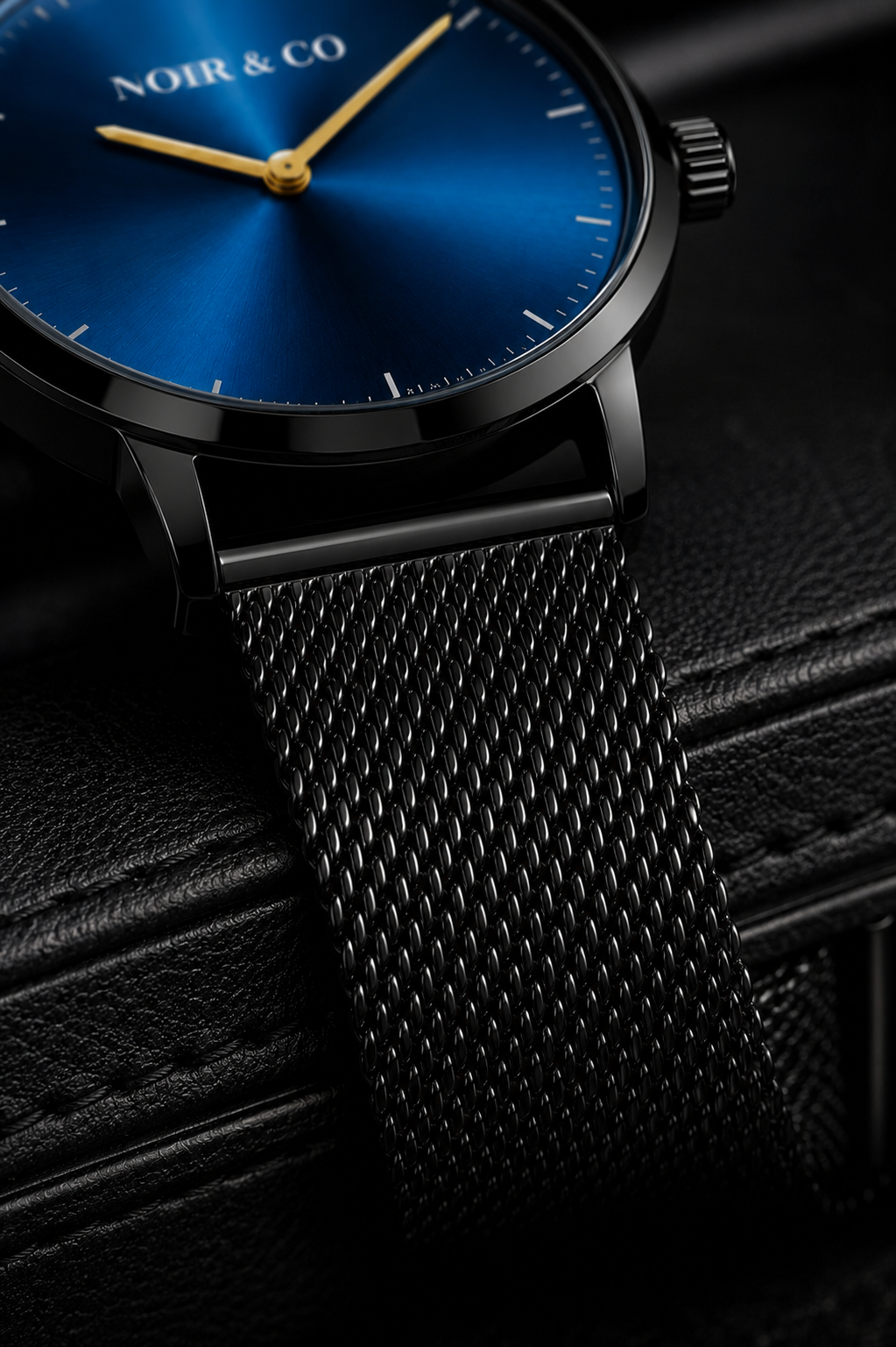 NOIR & CO. AURELIUS BLUE — Quiet luxury. Powerful presence.