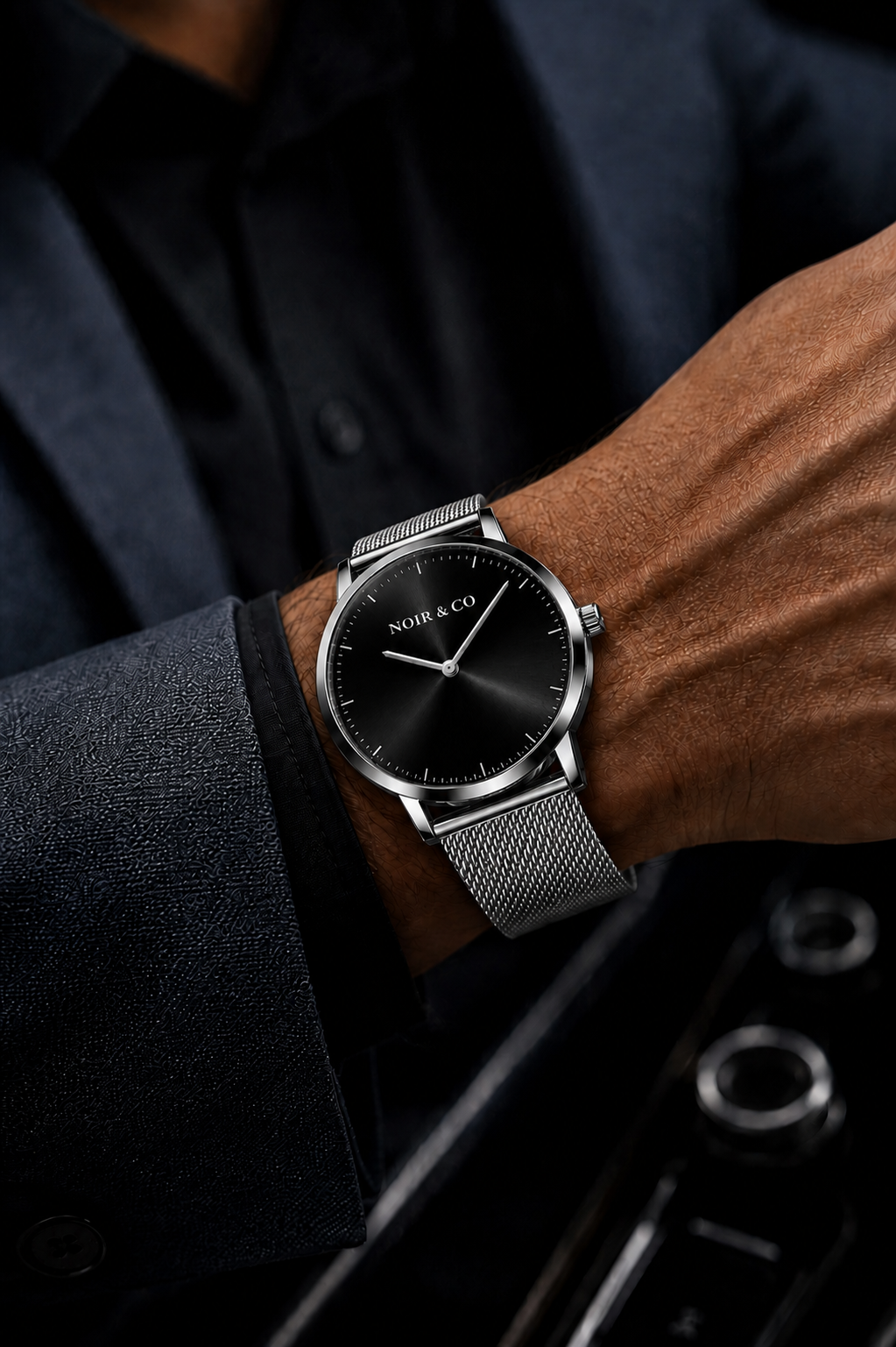 NOIR & CO. AURELIUS BLUE — Quiet luxury. Powerful presence.
